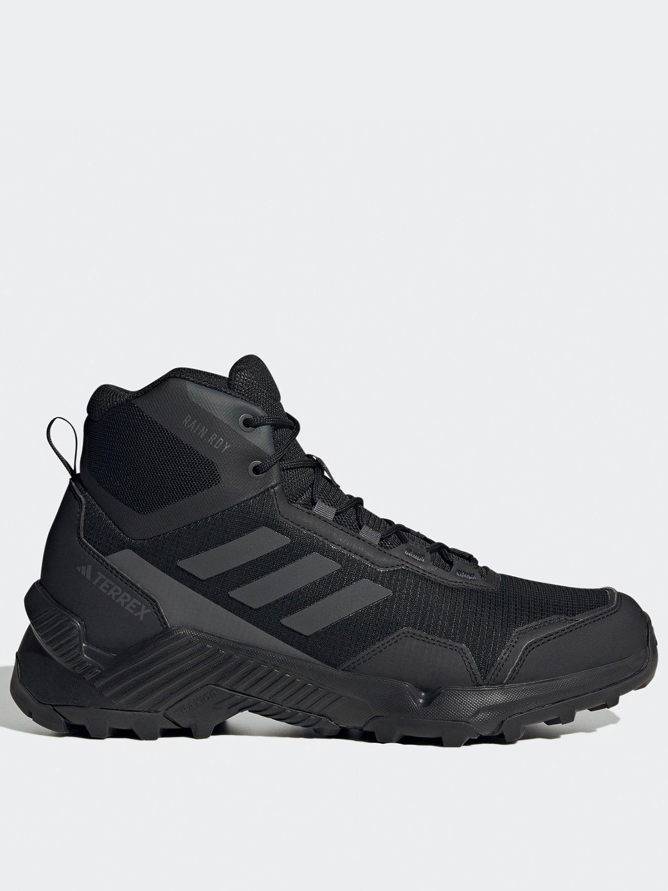 adidas Terrex Mens Eastrail 2.0 Mid Rain Ready walking Shoes - Black