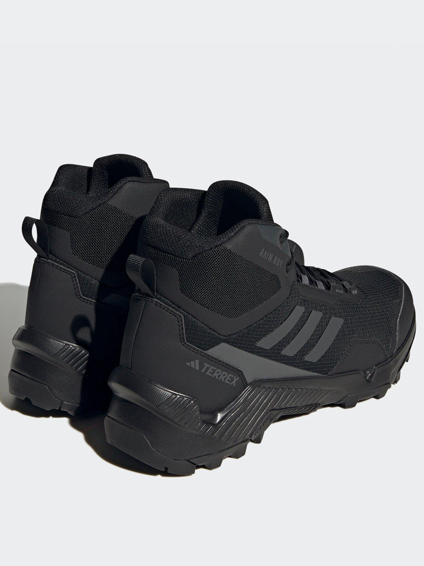 Mens black clearance adidas walking shoes