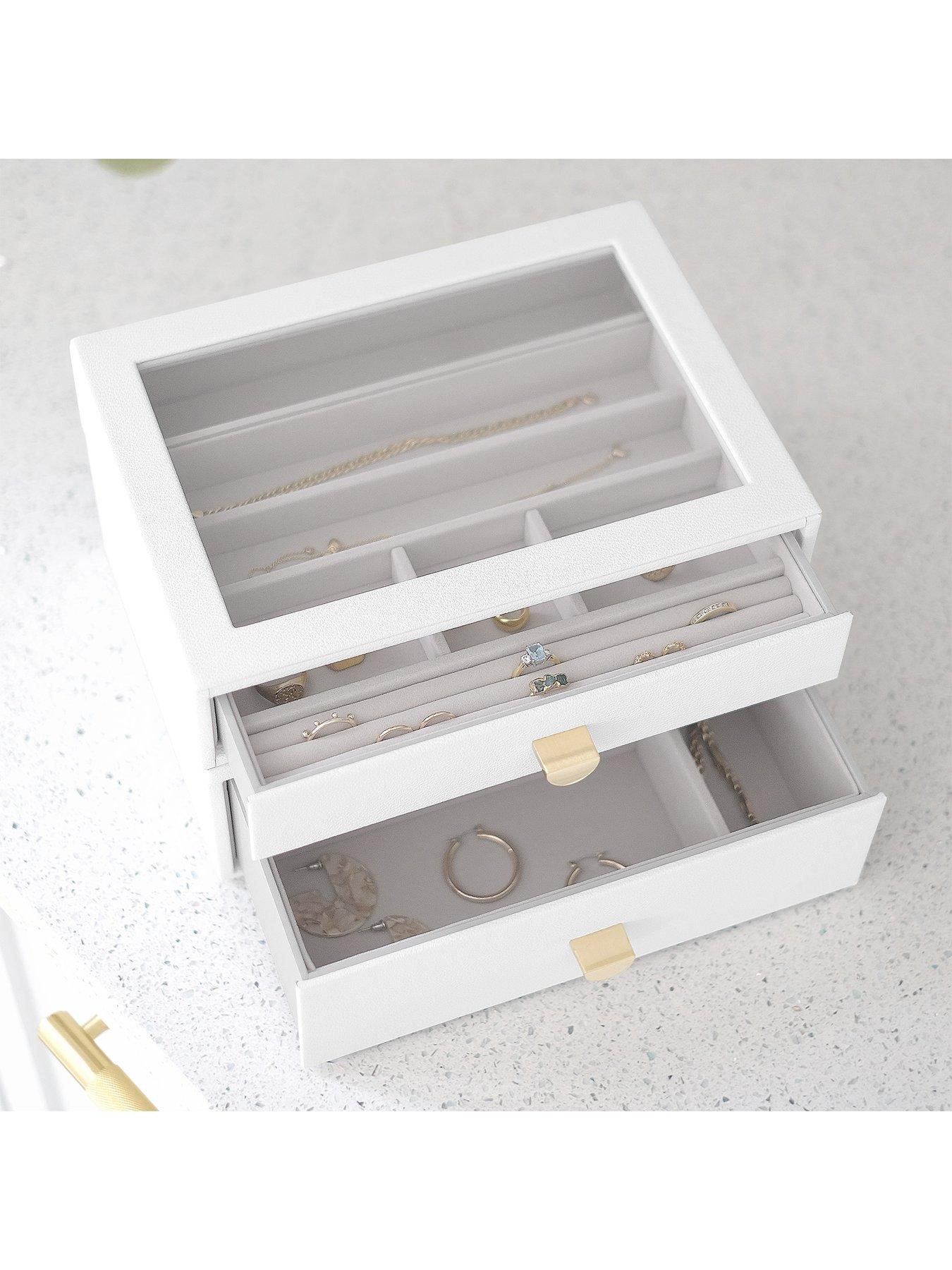 Stackers Jewellery Box Set of 2 Drawers very.co.uk