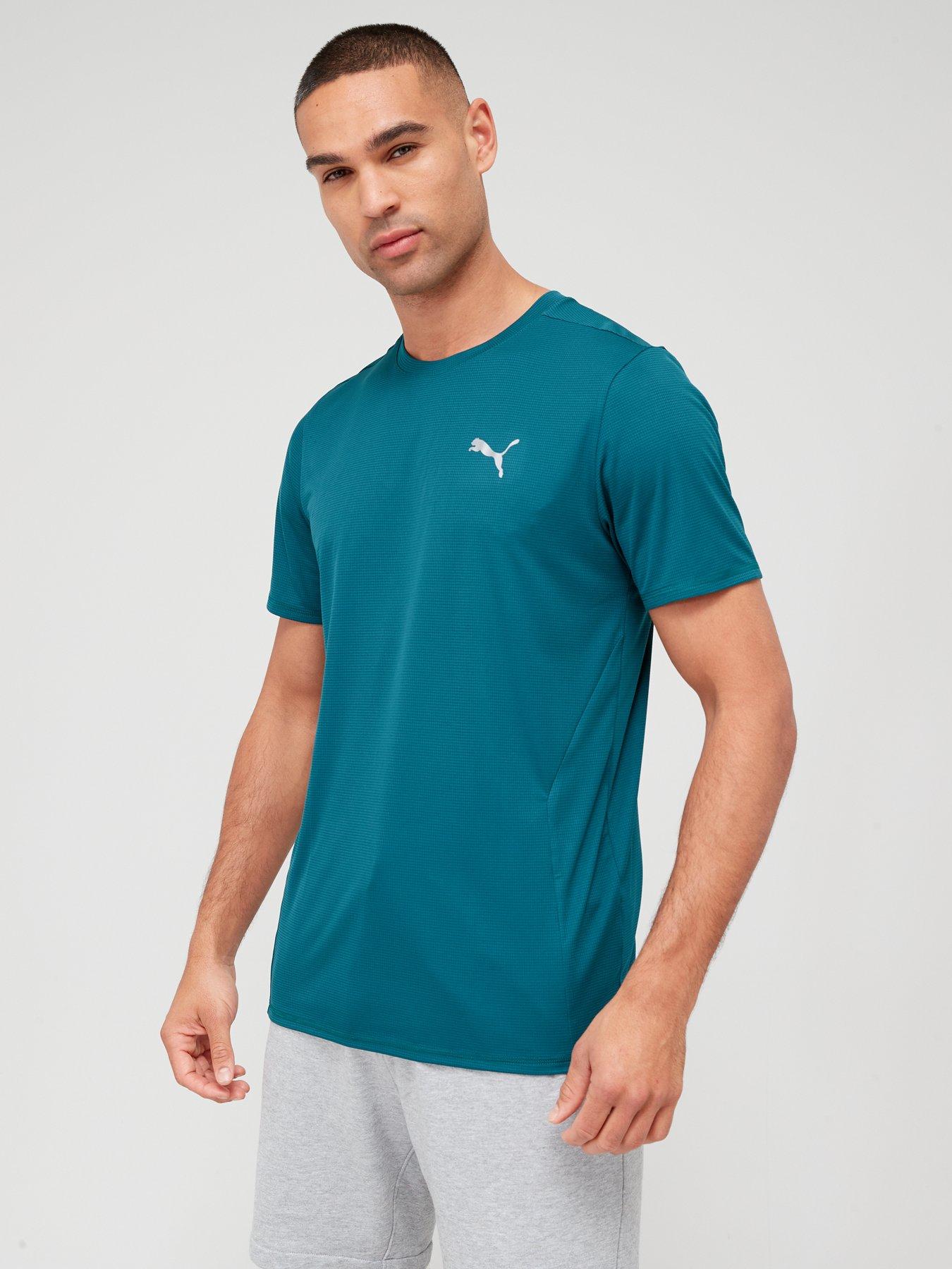 Puma green deals t shirt