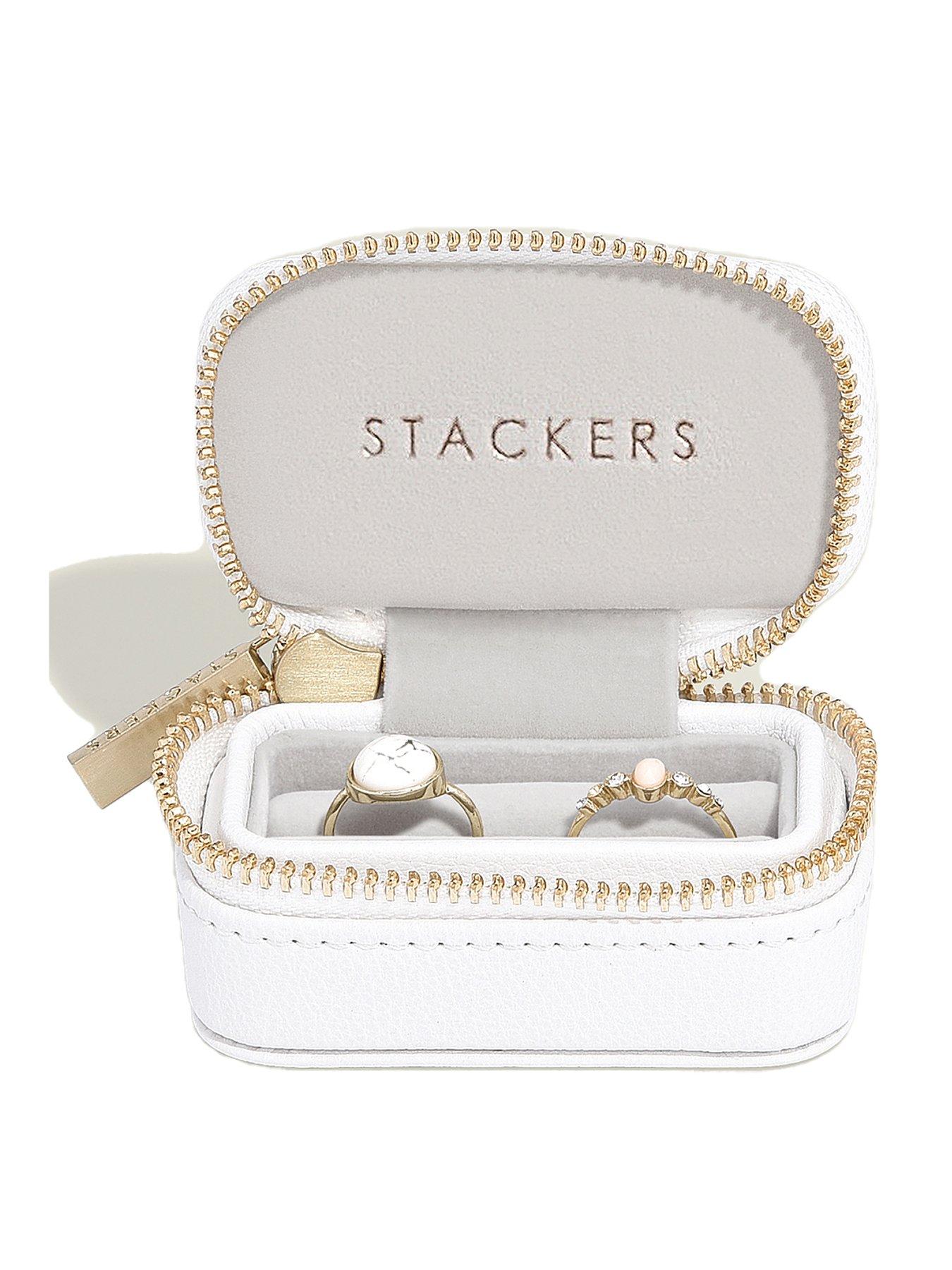 Stackers Ring Box - White