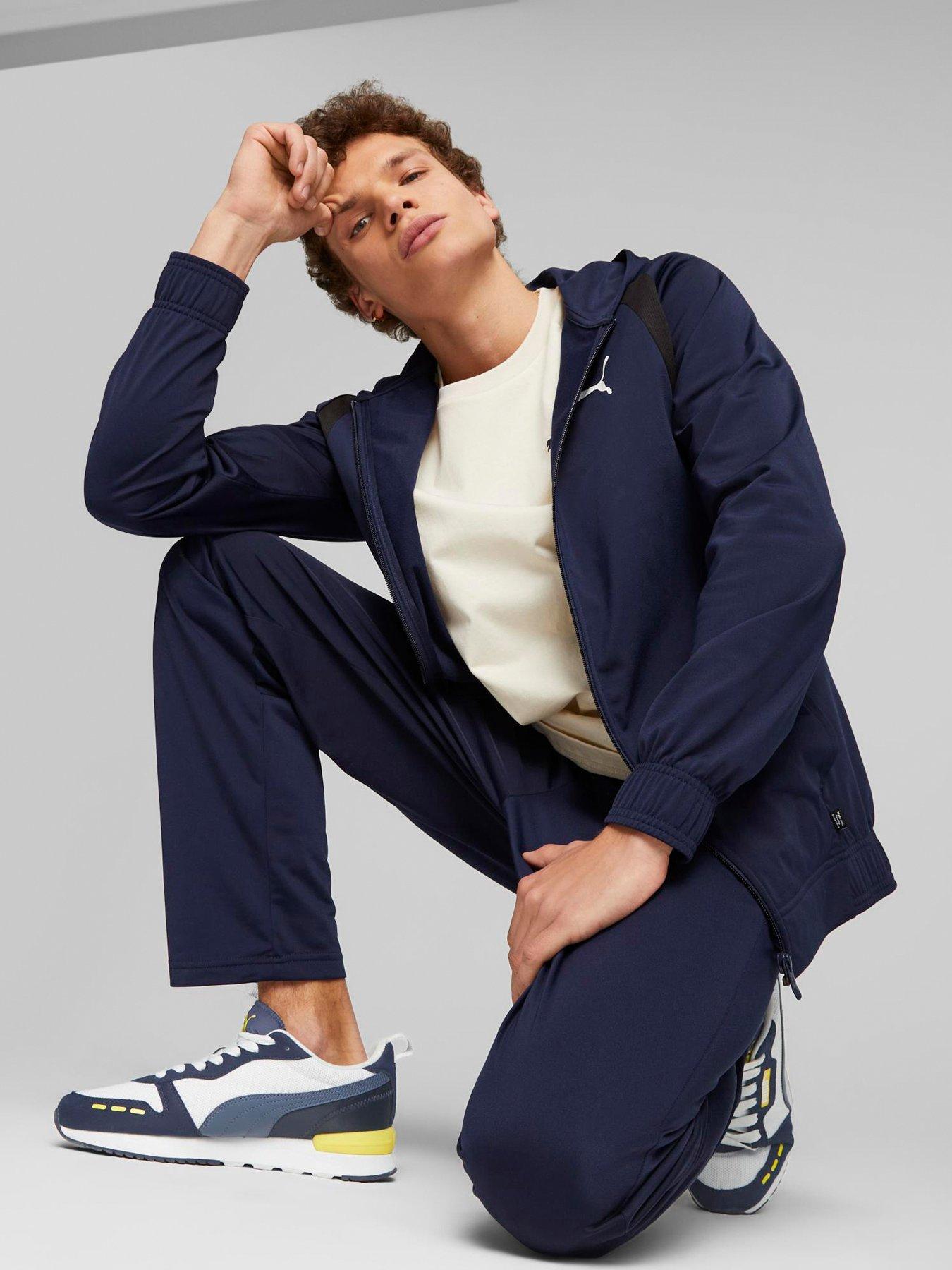 Poly Tracksuit - Navy