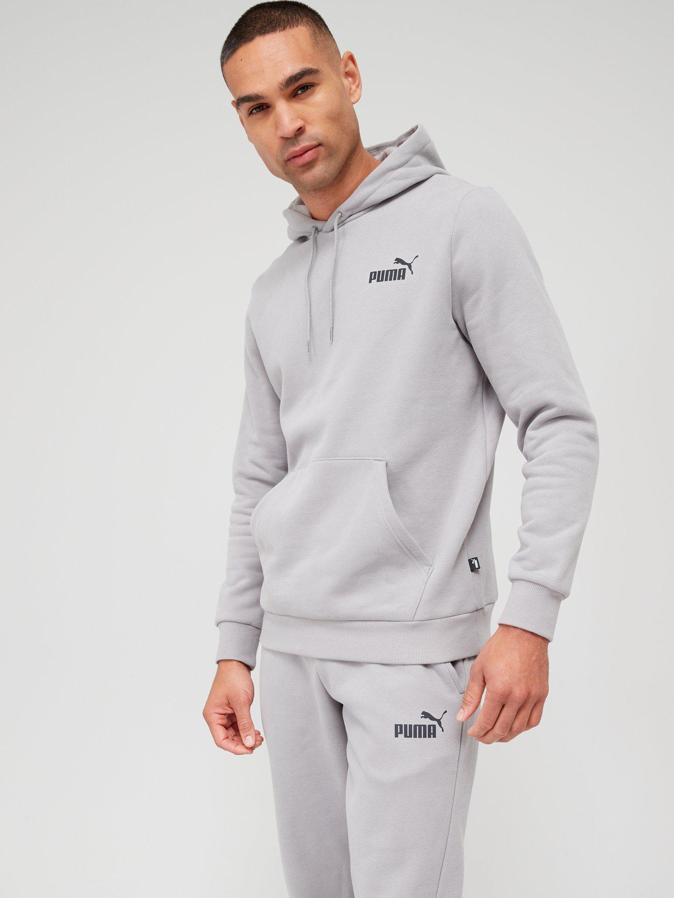 Light grey puma hot sale tracksuit