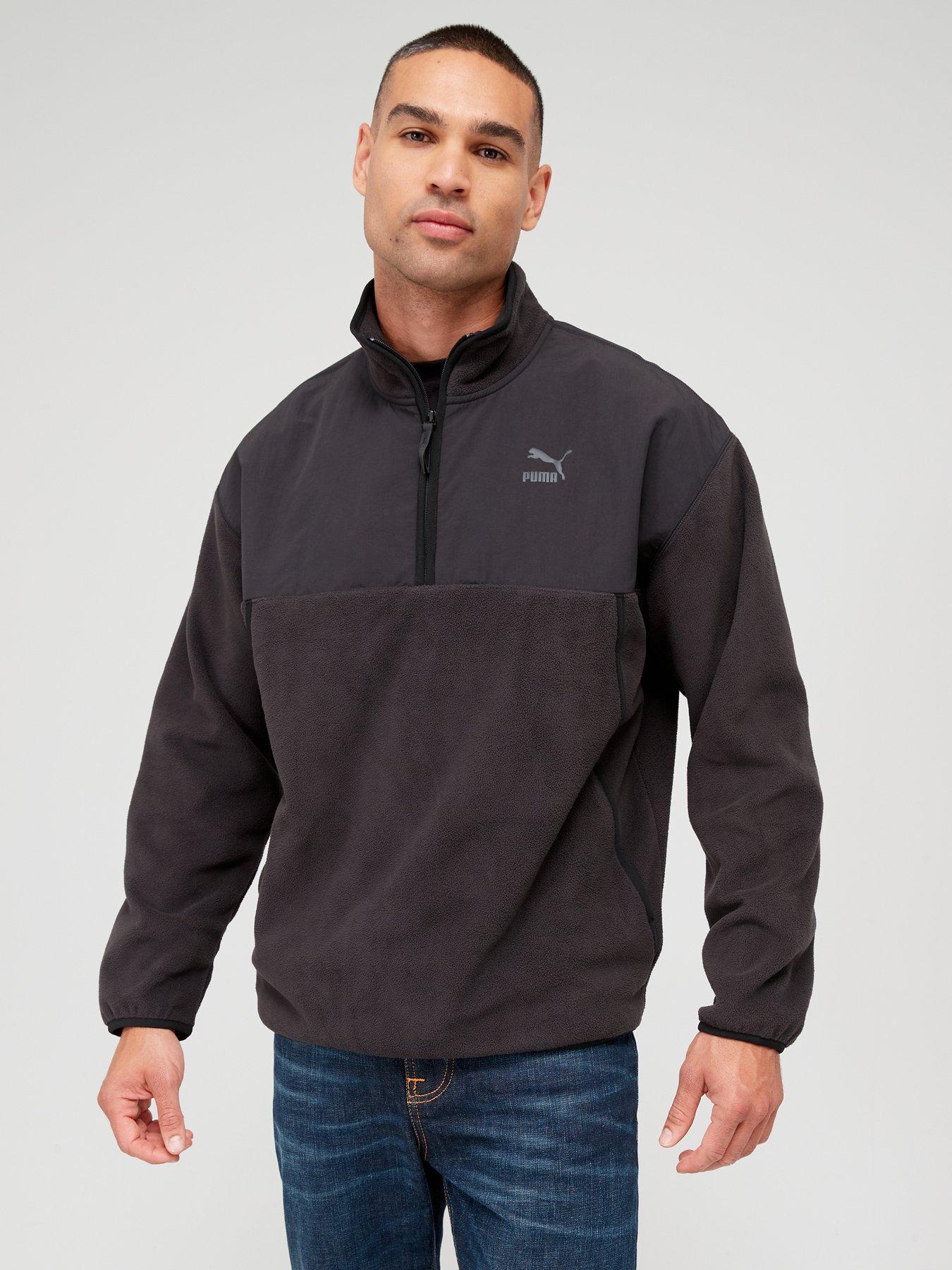 Half Zip Adult Polar Fleece Tops are anti pill fleece tops that look g