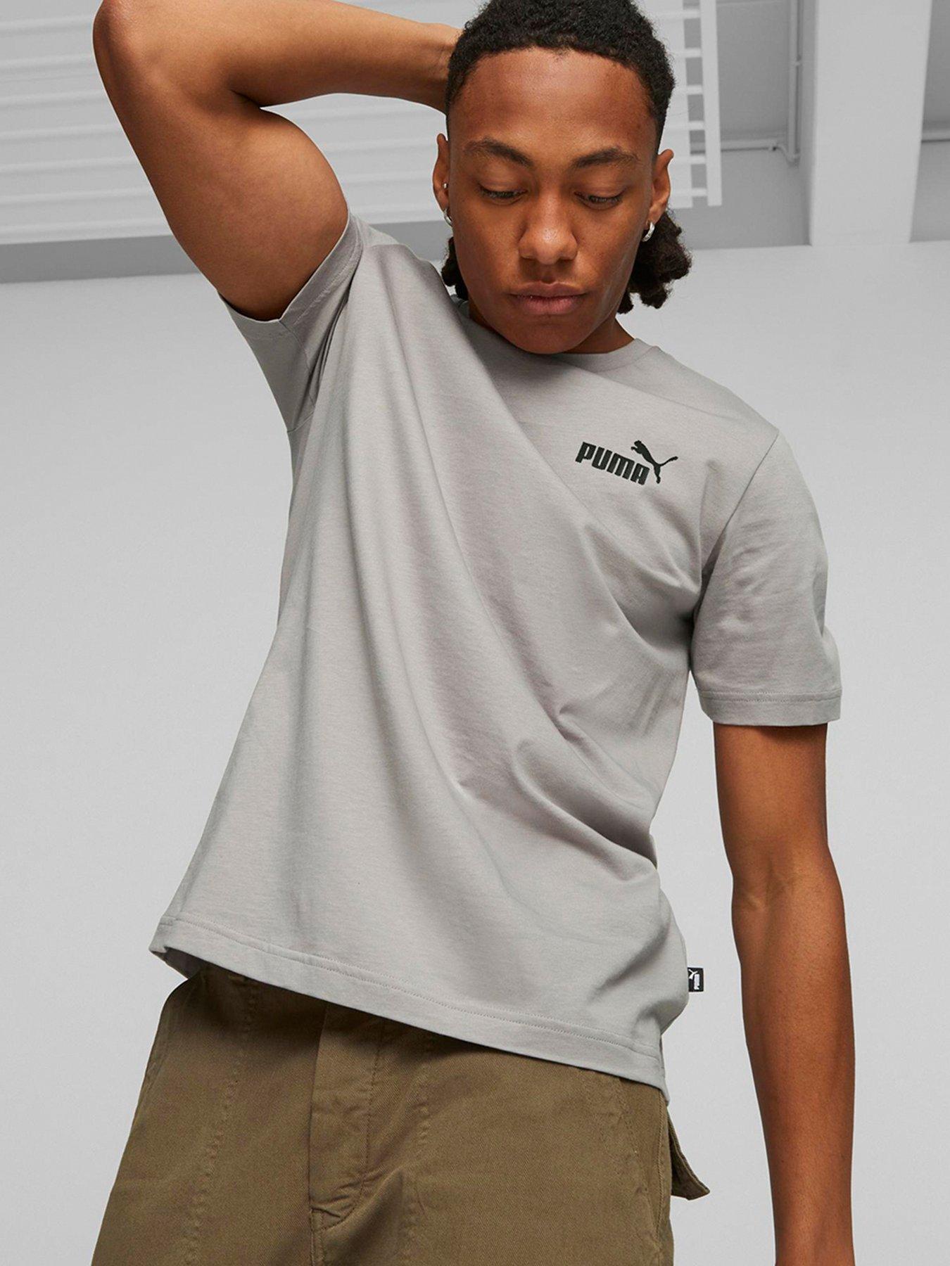 Puma grey t deals shirt