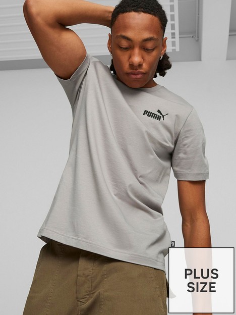 puma-plus-size-essentials-small-logo-t-shirt-grey