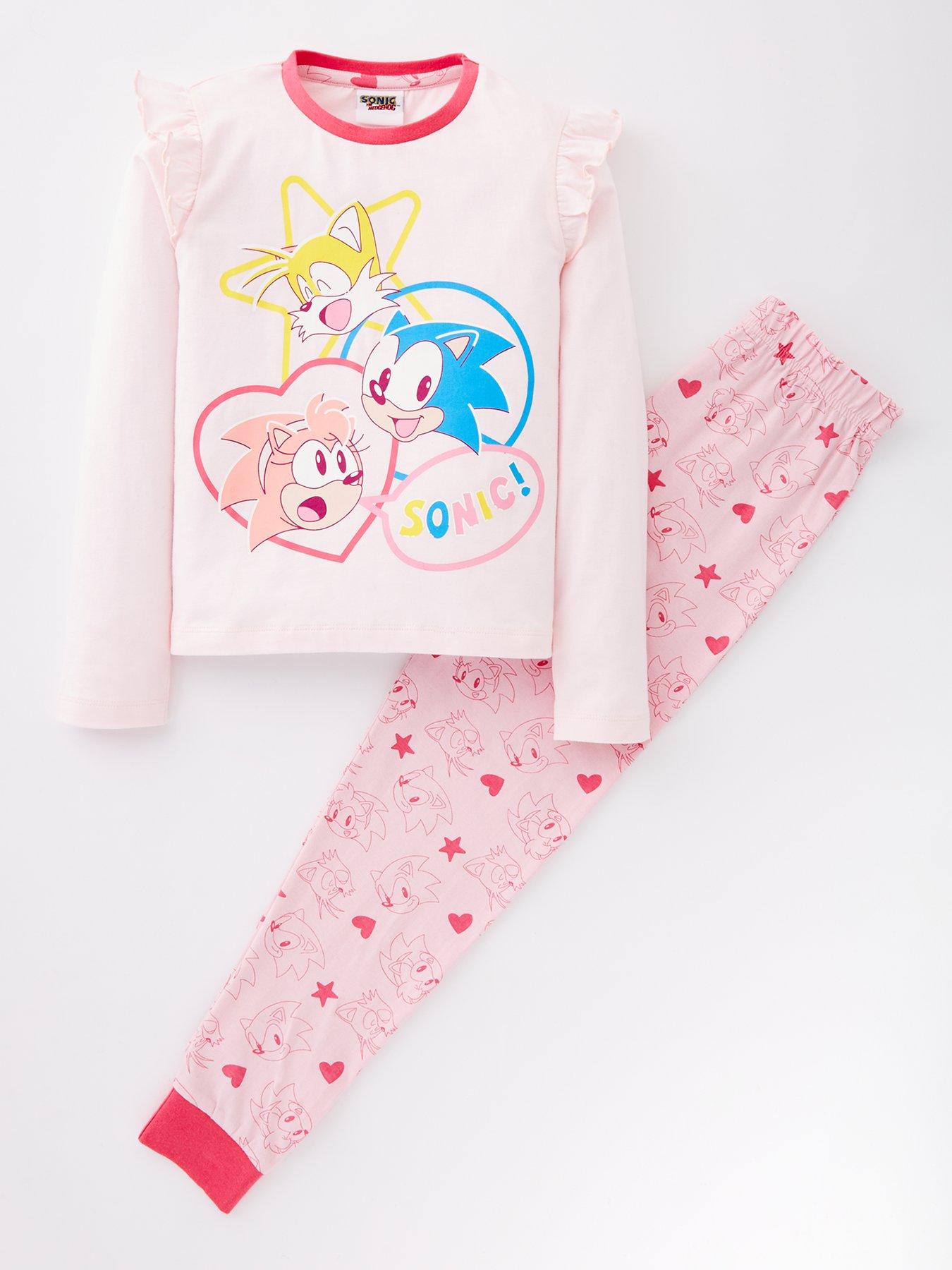 Girls sonic online pajamas