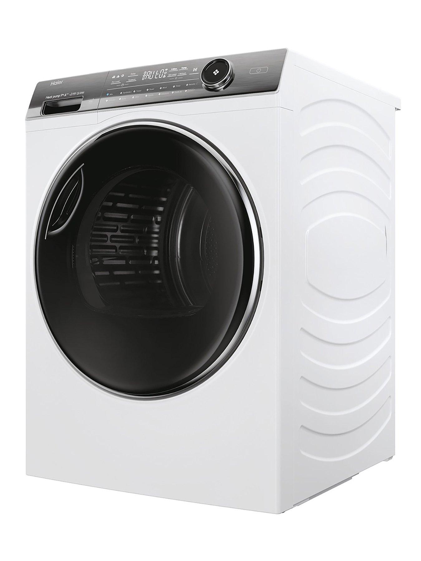 Image 2 of 8 of Haier i-Pro Series 7 Plus HD90-A3Q979U1 9kg Load&nbsp;Heat Pump Tumble Dryer,&nbsp;A+++ Rated - White
