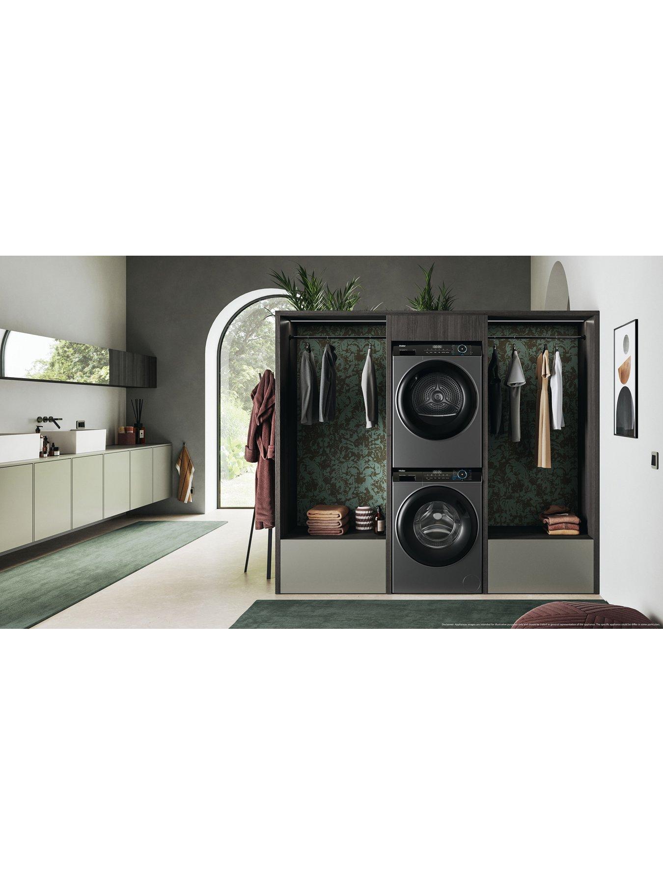 Image 5 of 8 of Haier i-Pro Series 3 HD100-A2939S 10kg Load Heat Pump Tumble Dryer,&nbsp;A++ Rated - Graphite