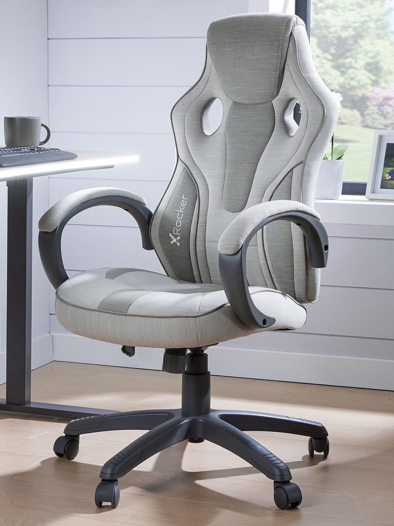 X Rocker Maverick PC Office Gaming Chair NEW Beige very