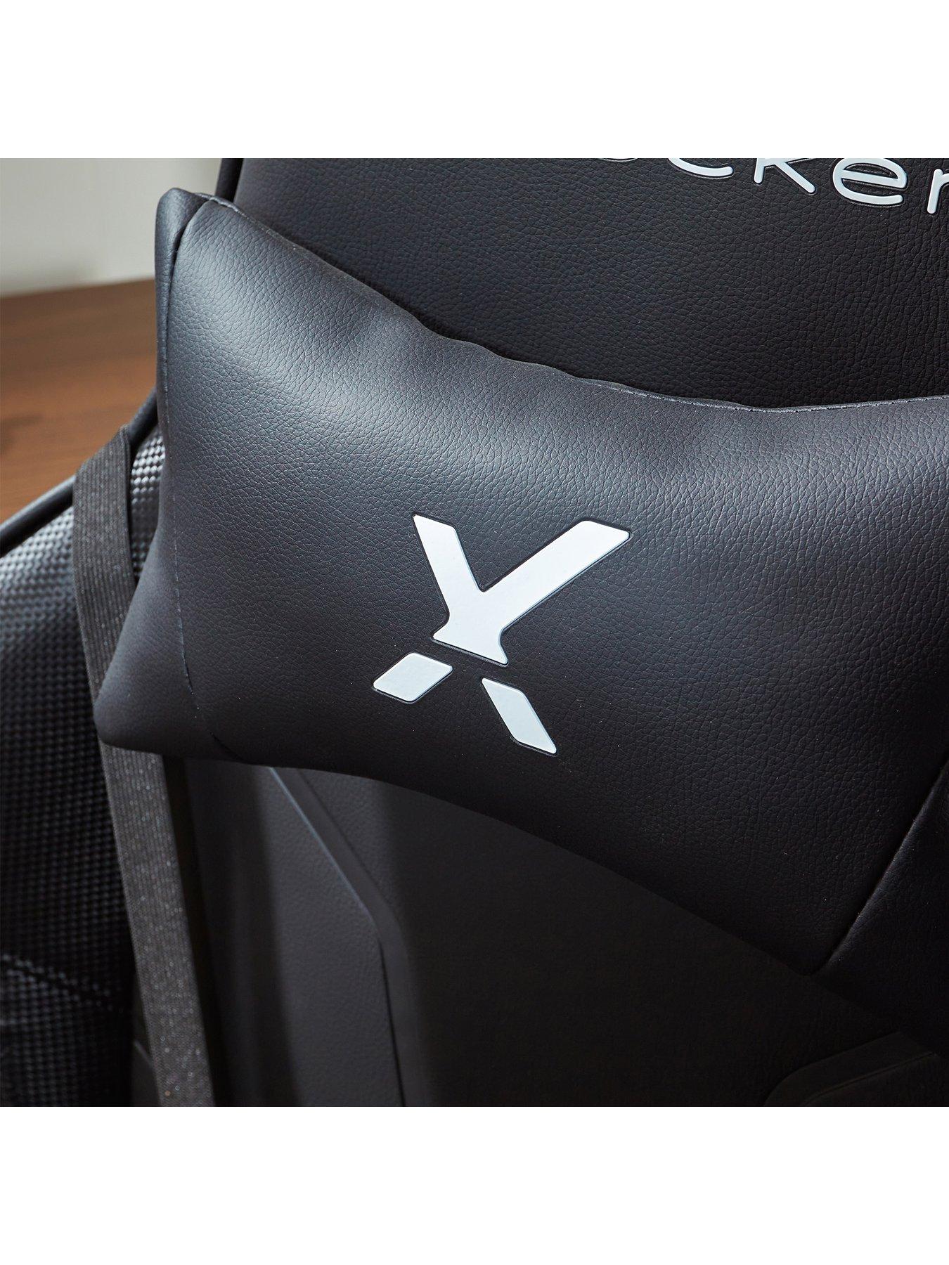 Image 4 of 7 of X Rocker Agility Sport eSport PC Office Gaming Chair - Carbon Black