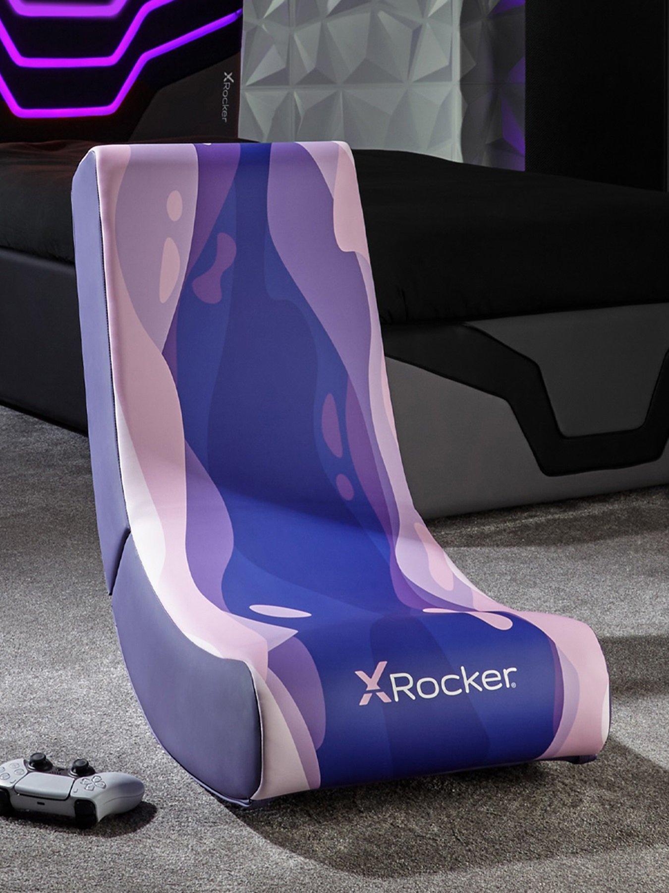 X Rocker Video Rocker - Lava Edition Foldable Gaming Chair