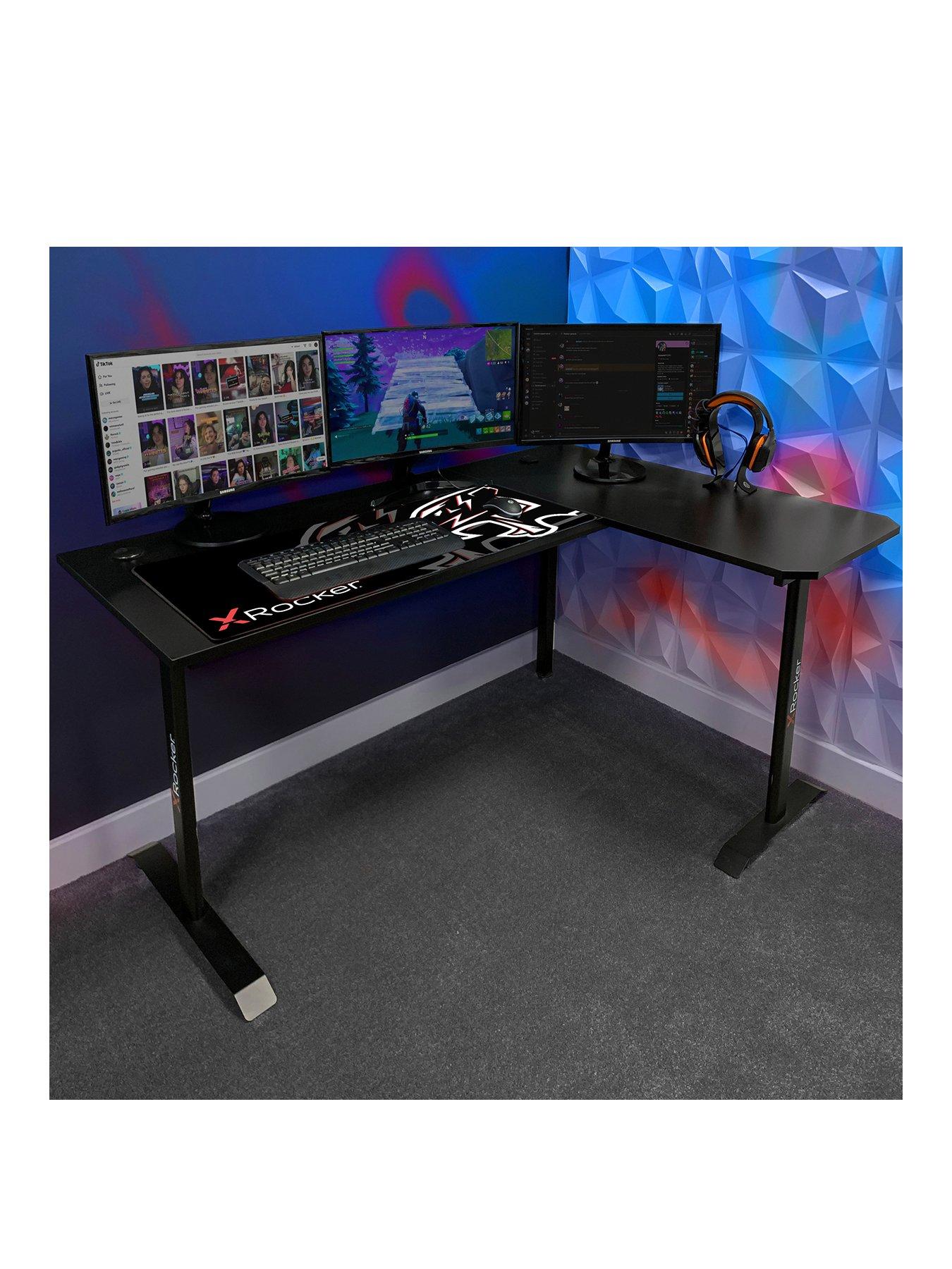 L shaped gaming desk near deals me