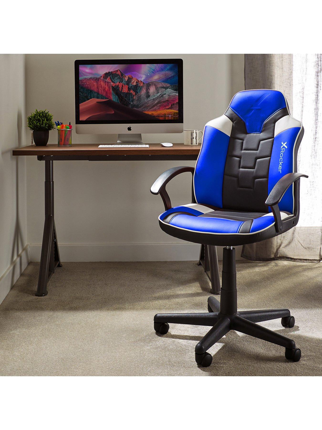 Ergonomic Fabric Office Chair - Height Adjustable Back - Saturn