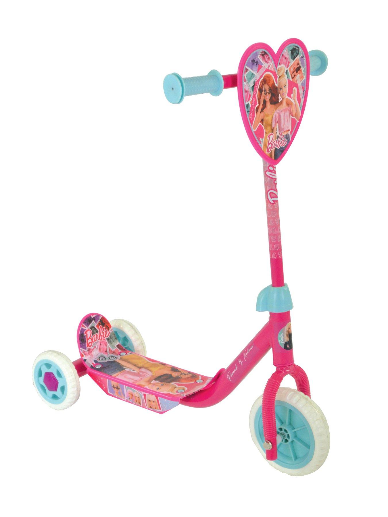 Barbie three cheap wheel scooter