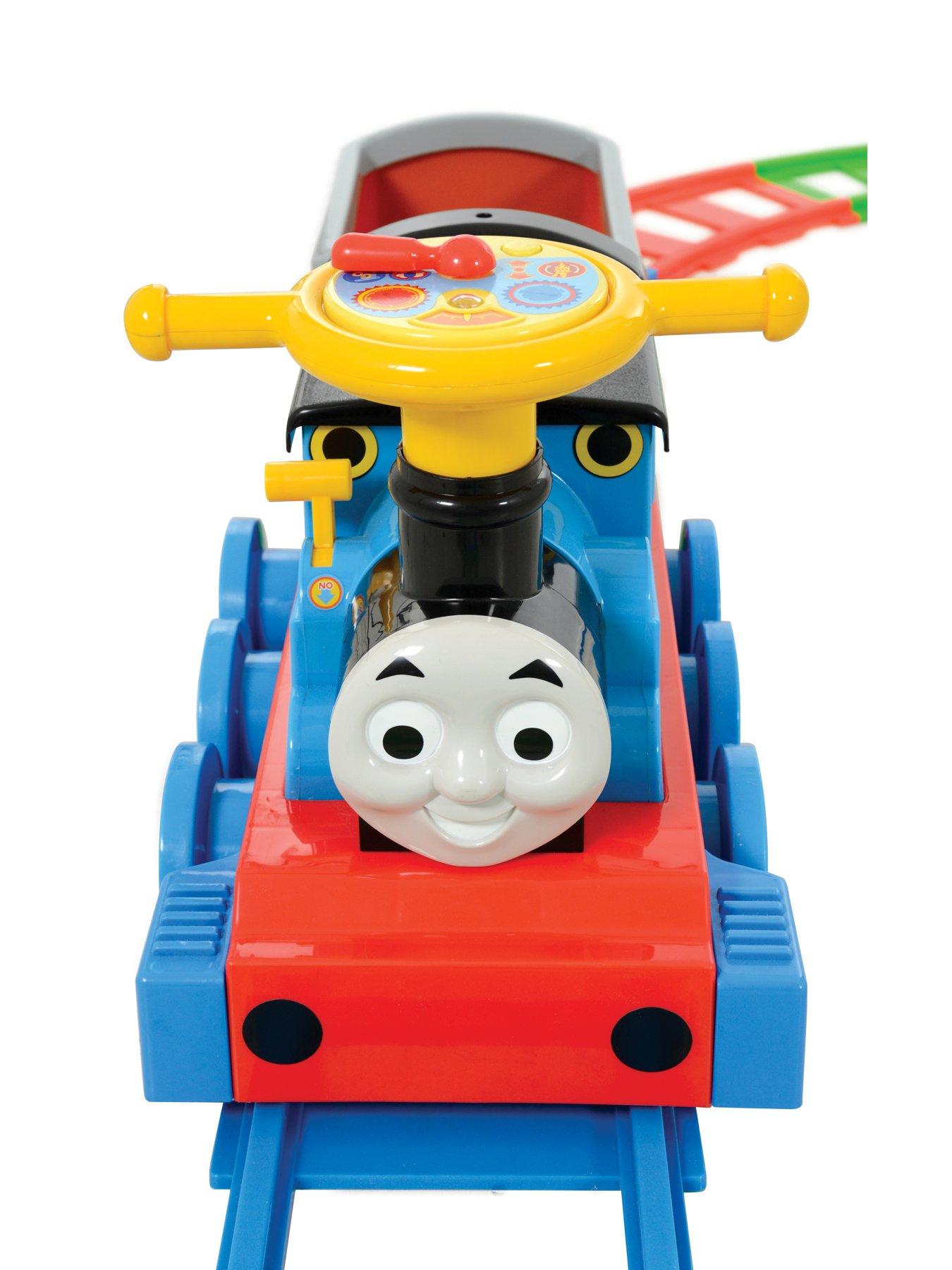 sit on thomas the tank engine and track