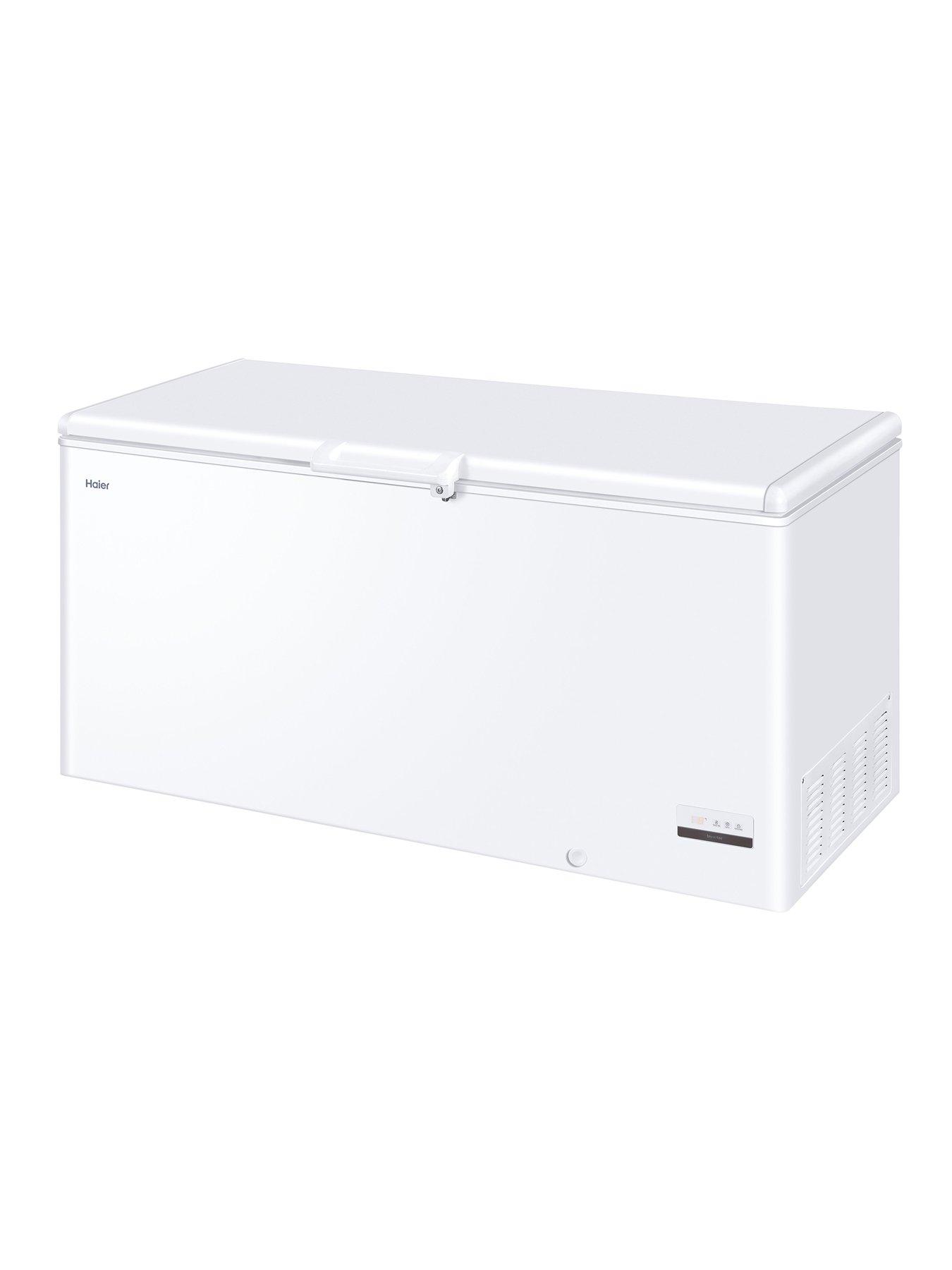 Haier HCE519F Chest Freezer, 519 Litre Capacity, F Rated White very
