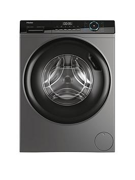 Haier I-Pro Series 3 Hw100-B14939S8 10Kg Load, 1400 Spin Washing Machine, A Rated - Graphite