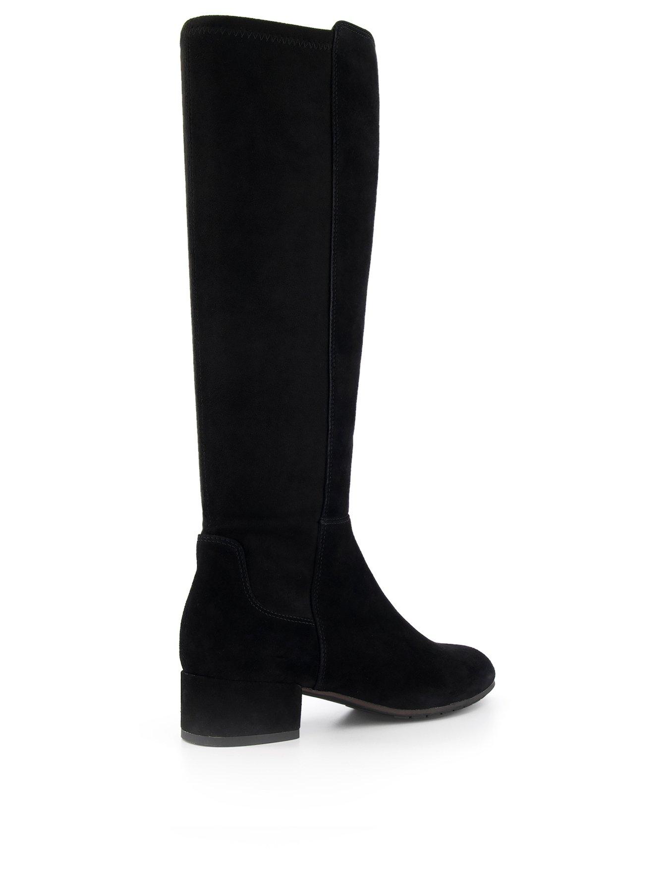 Dune grey clearance knee high boots