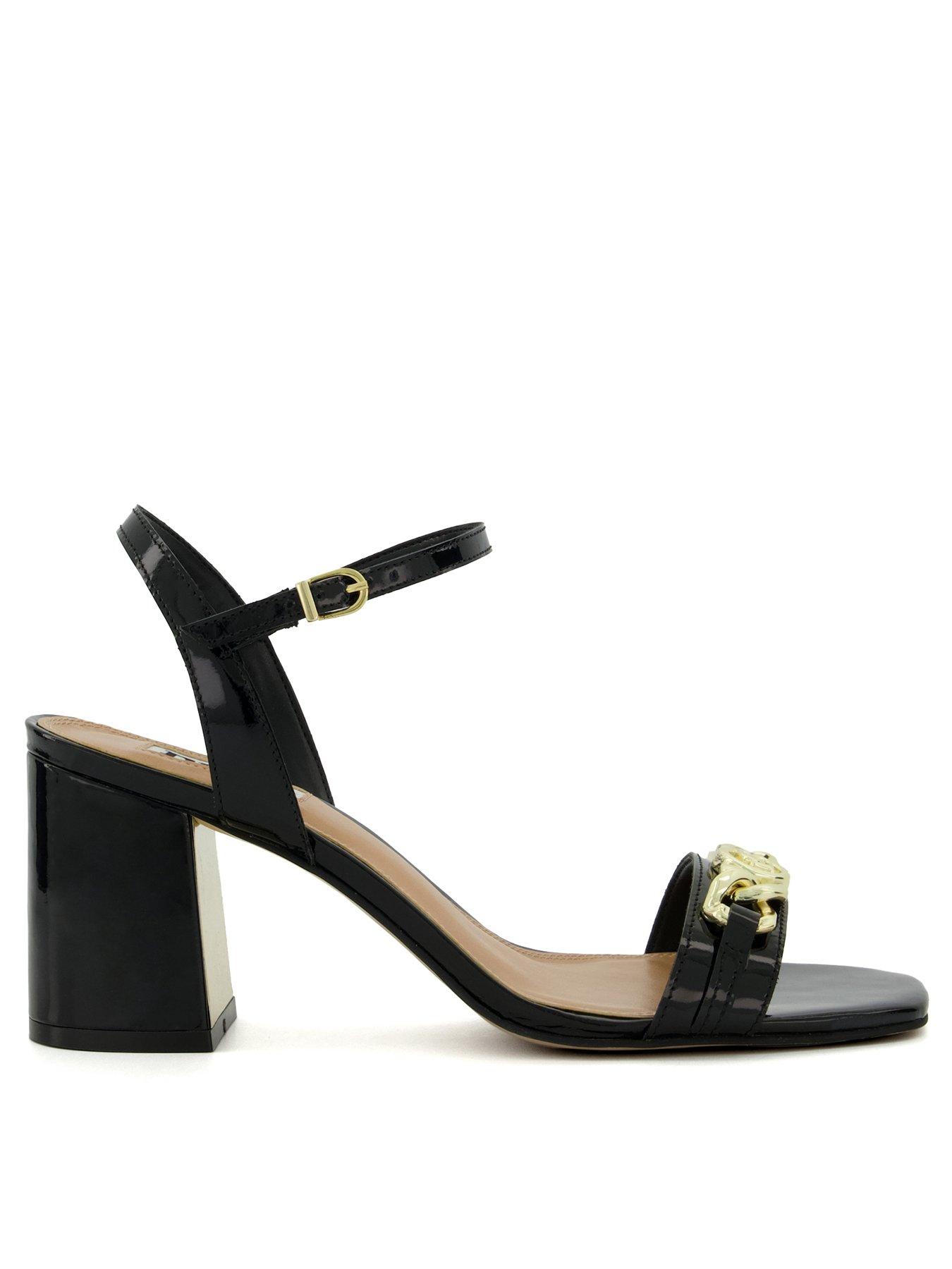 Dune hot sale black sandals