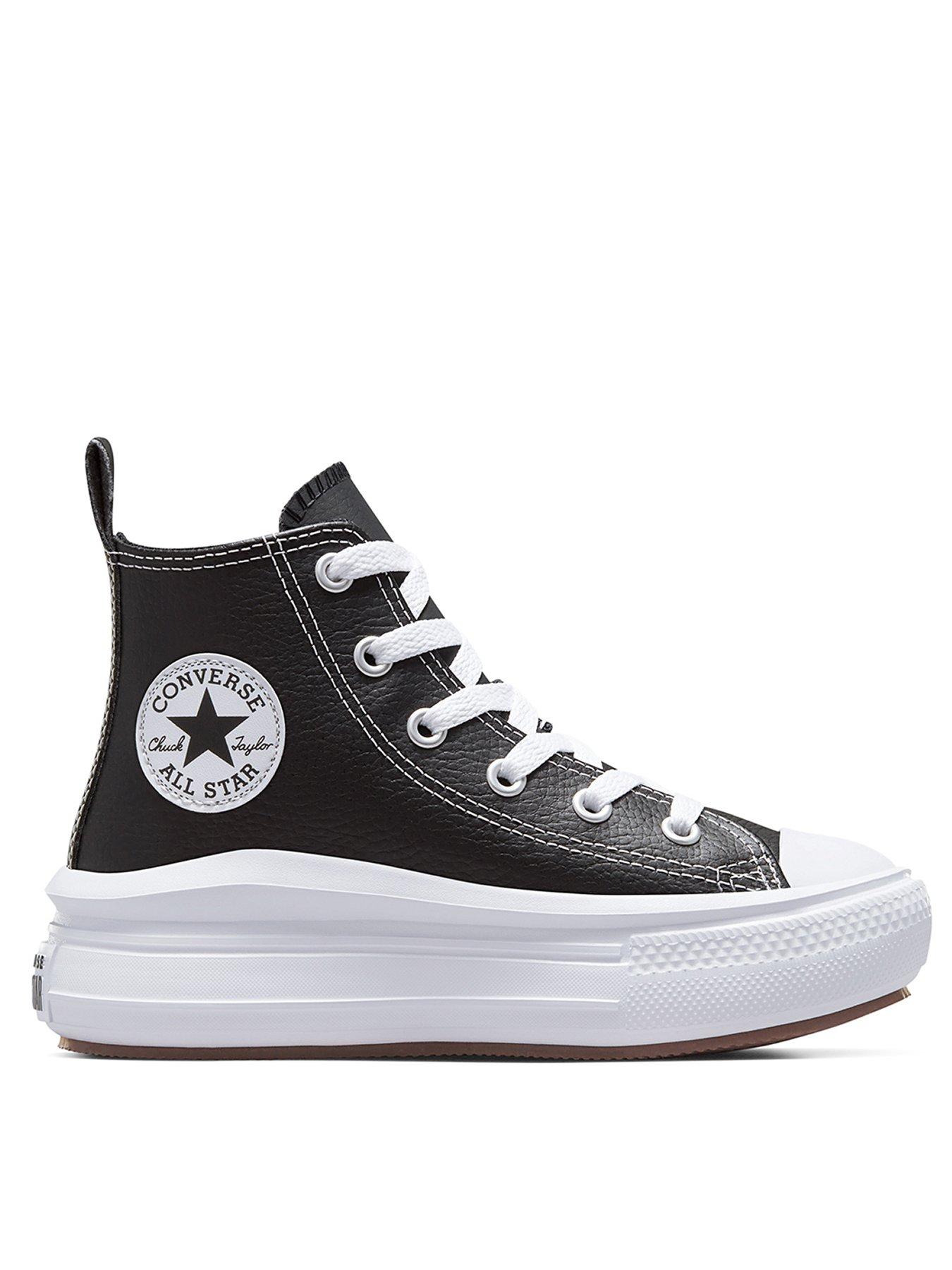 Converse Chuck Taylor All Star Move Trainers Black Very