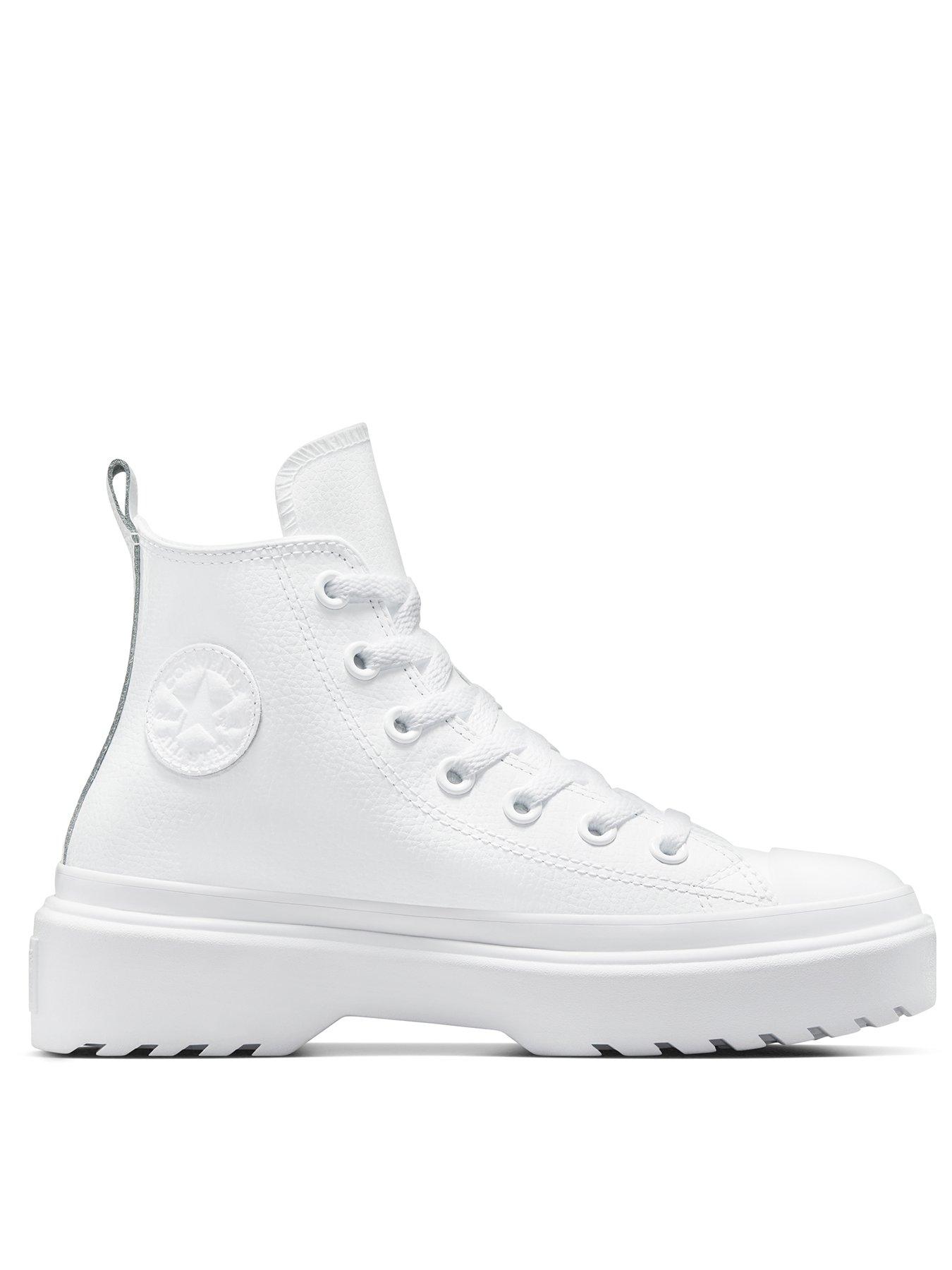 What stores sell white hot sale converse