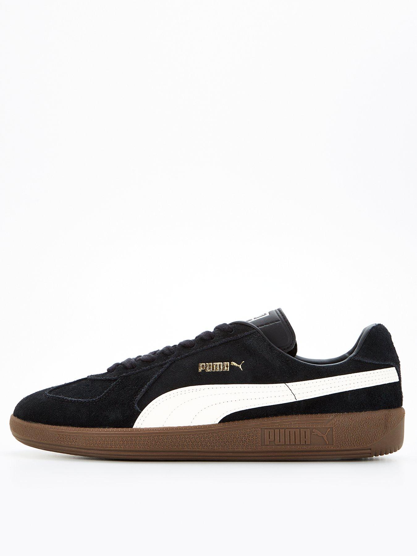 Black and outlet gold pumas men's