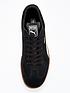  image of puma-mensnbspsuede-army-trainers-black