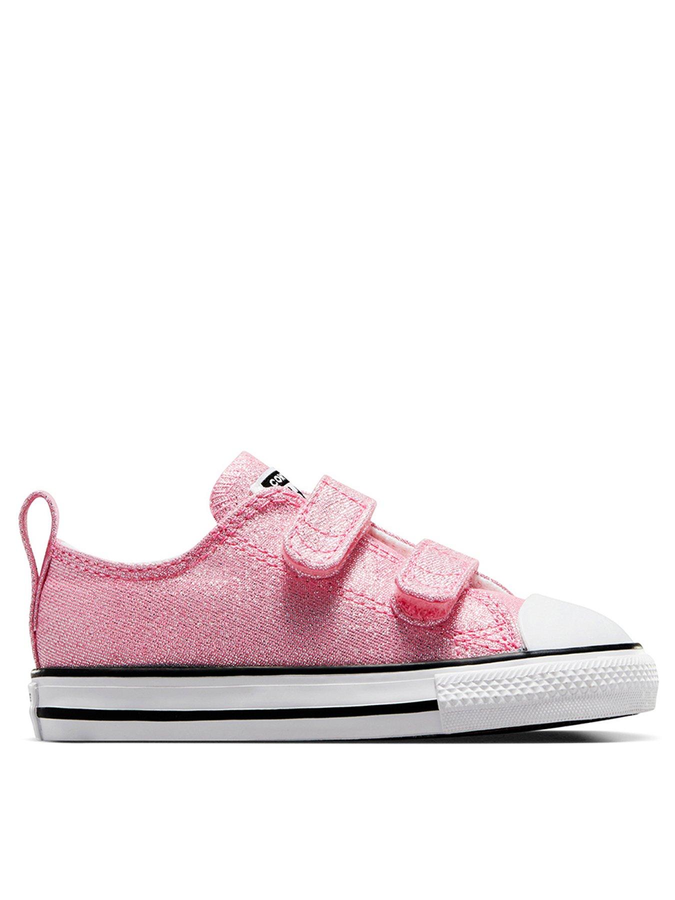 Pink glitter converse infant new arrivals