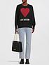  image of love-moschino-quilted-tote-bag-blacknbsp