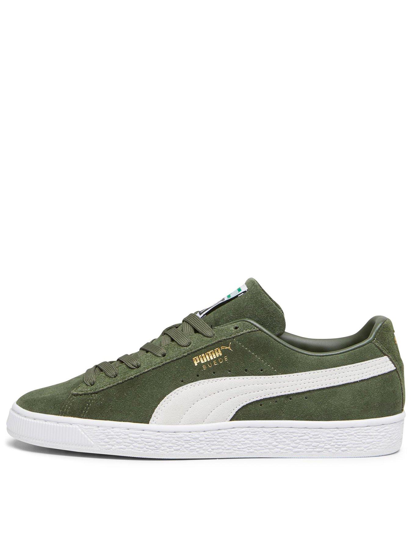 Khaki pumas on sale