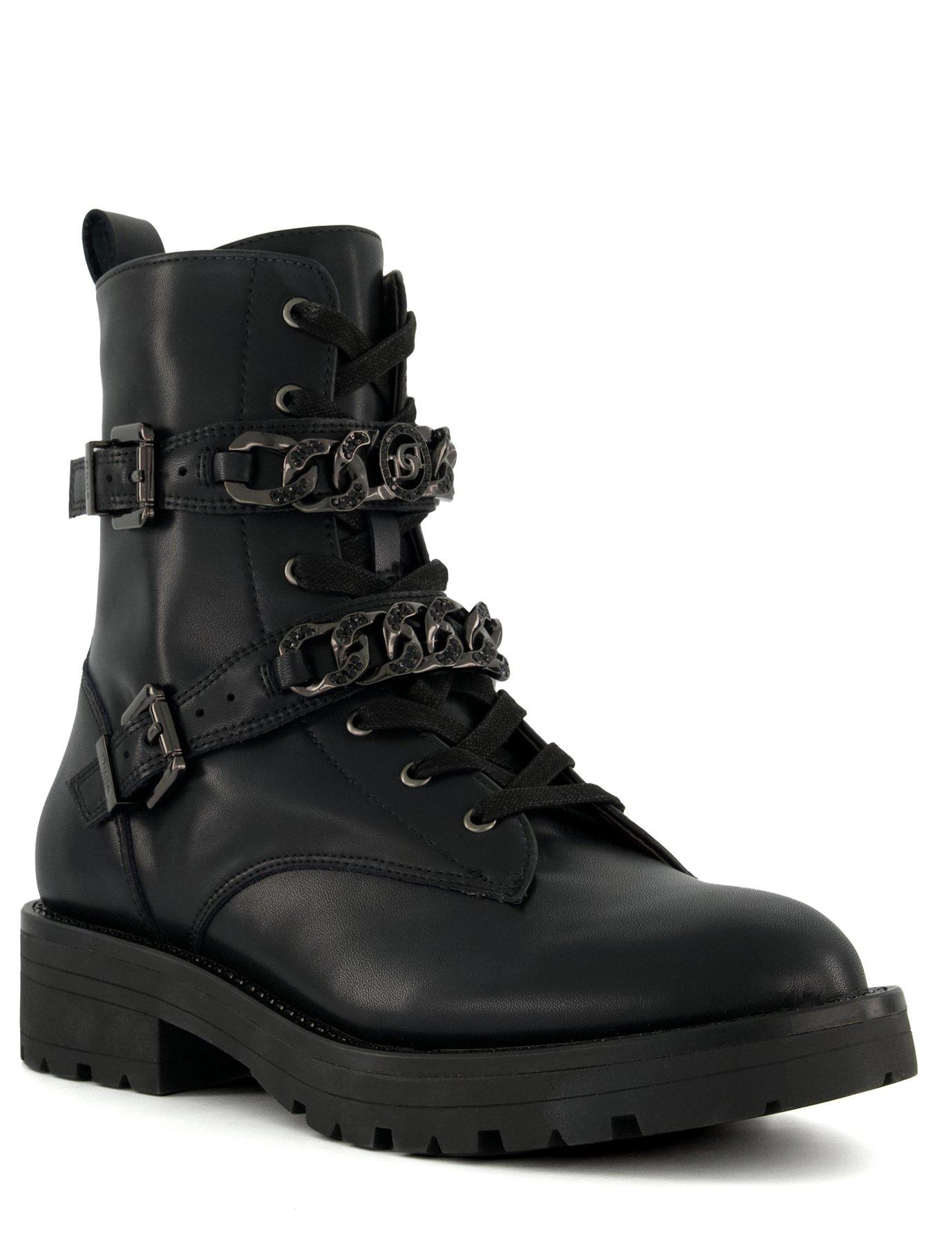 Dune black best sale boots ankle