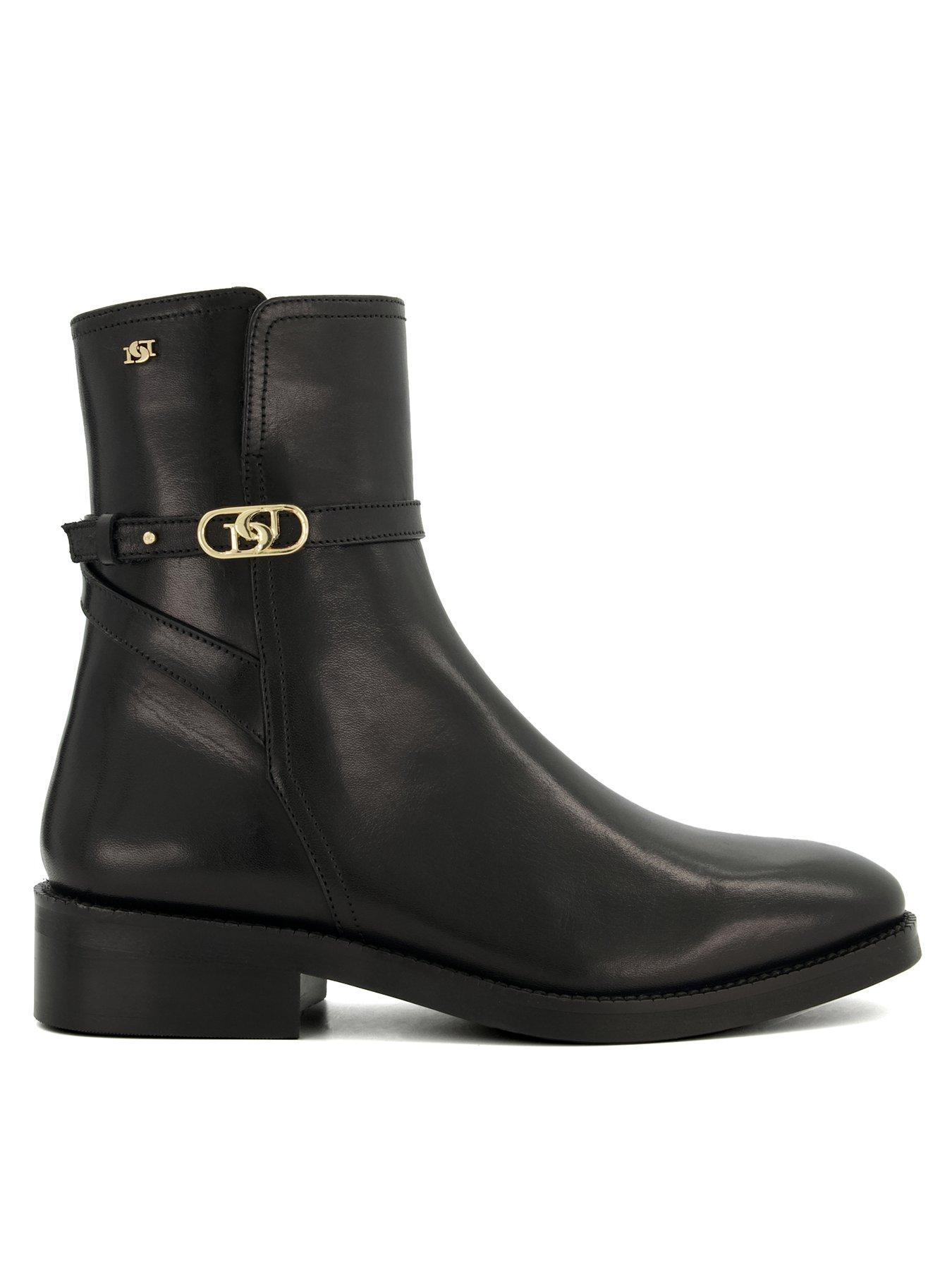 Dune black ankle store boots sale