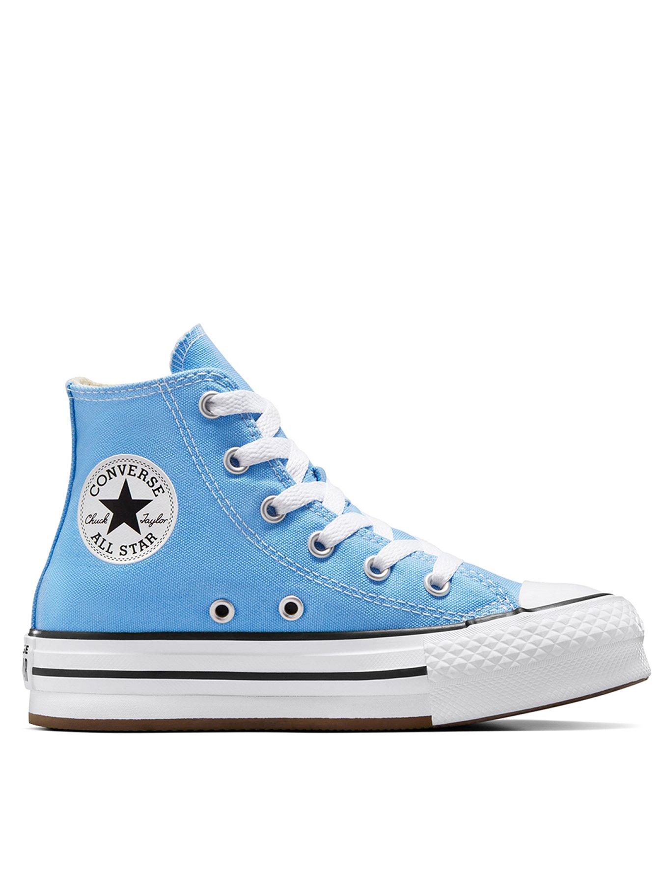 Converse all star store high tops blue