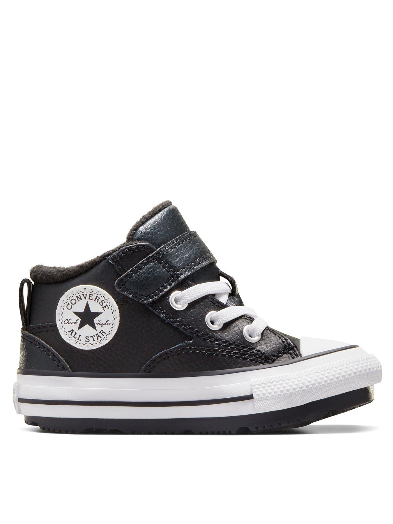 Converse Chuck Taylor All Star Malden Street Kids Boots Black Very