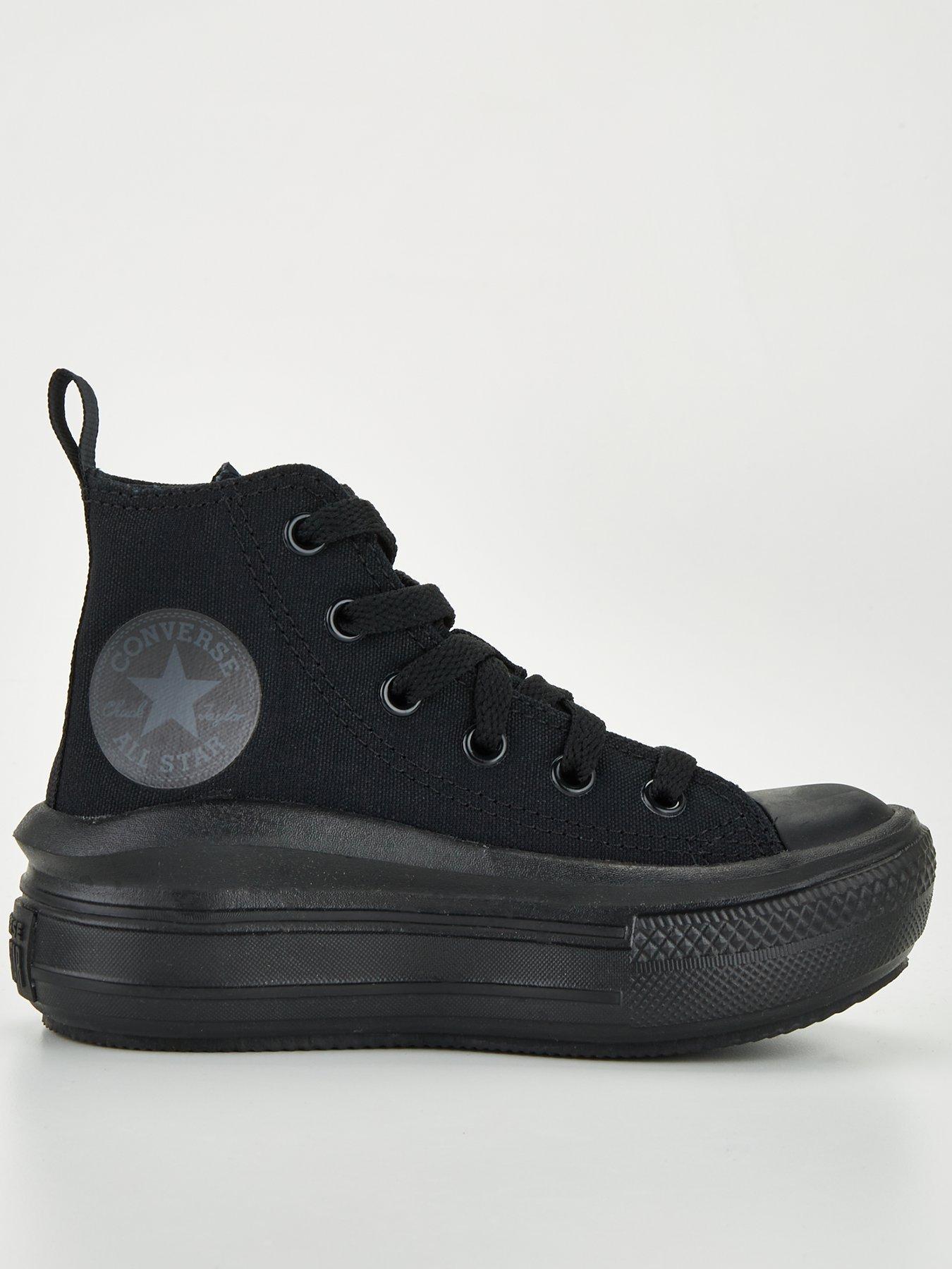 Black high shop top converse sale