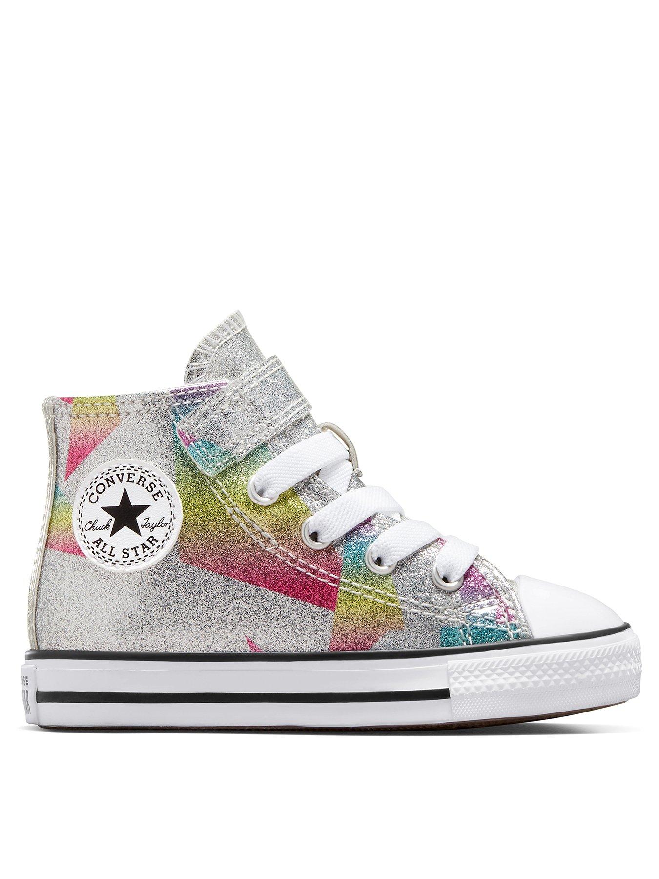 Infant glitter on sale converse