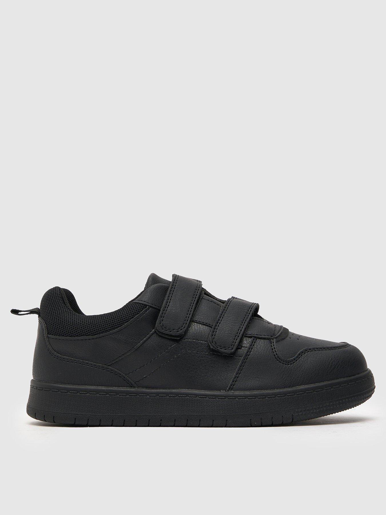 Addidas black school shoes on sale