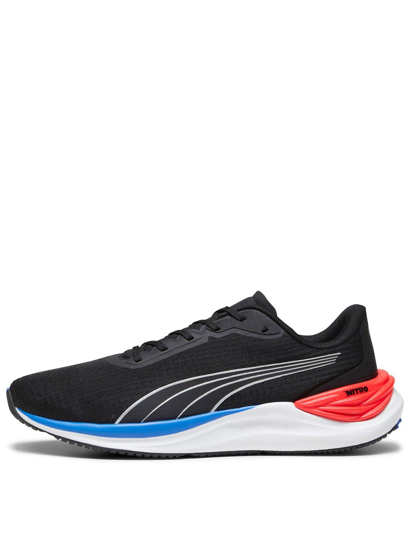 Puma mens trainers on sale black