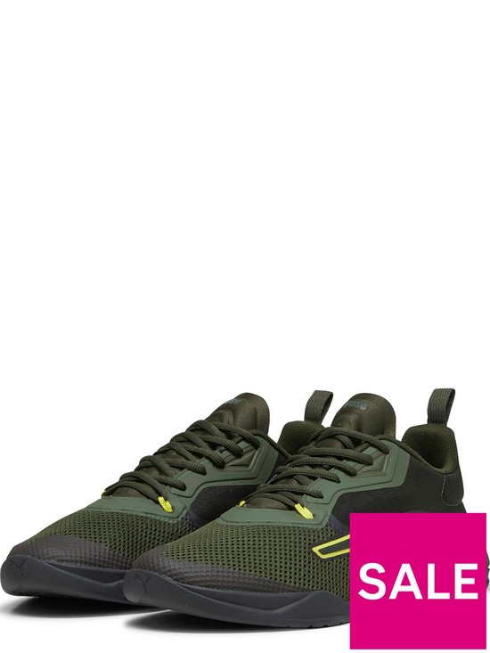 stillFront image of puma-mens-training-fuse-20-trainers-green