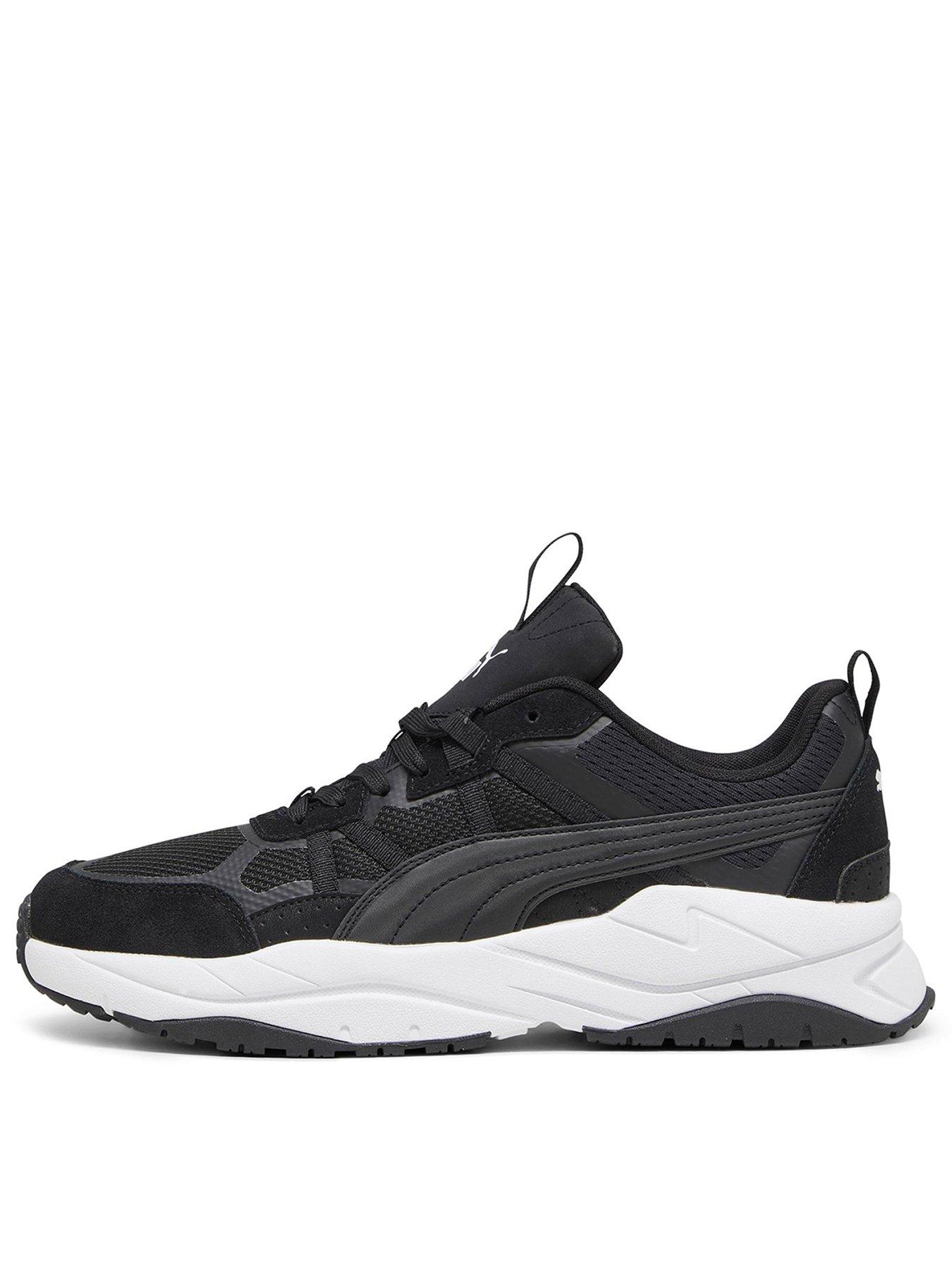 Puma mens hot sale trainers black