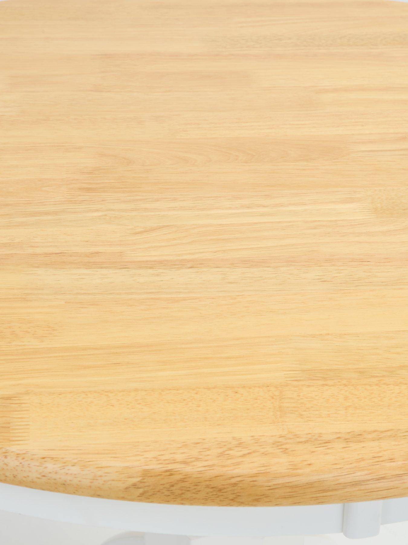 Image 5 of 6 of Very Home New Rubberwood Top Kentucky&nbsp;100 - 130 cm&nbsp;Extending + 6 Chairs