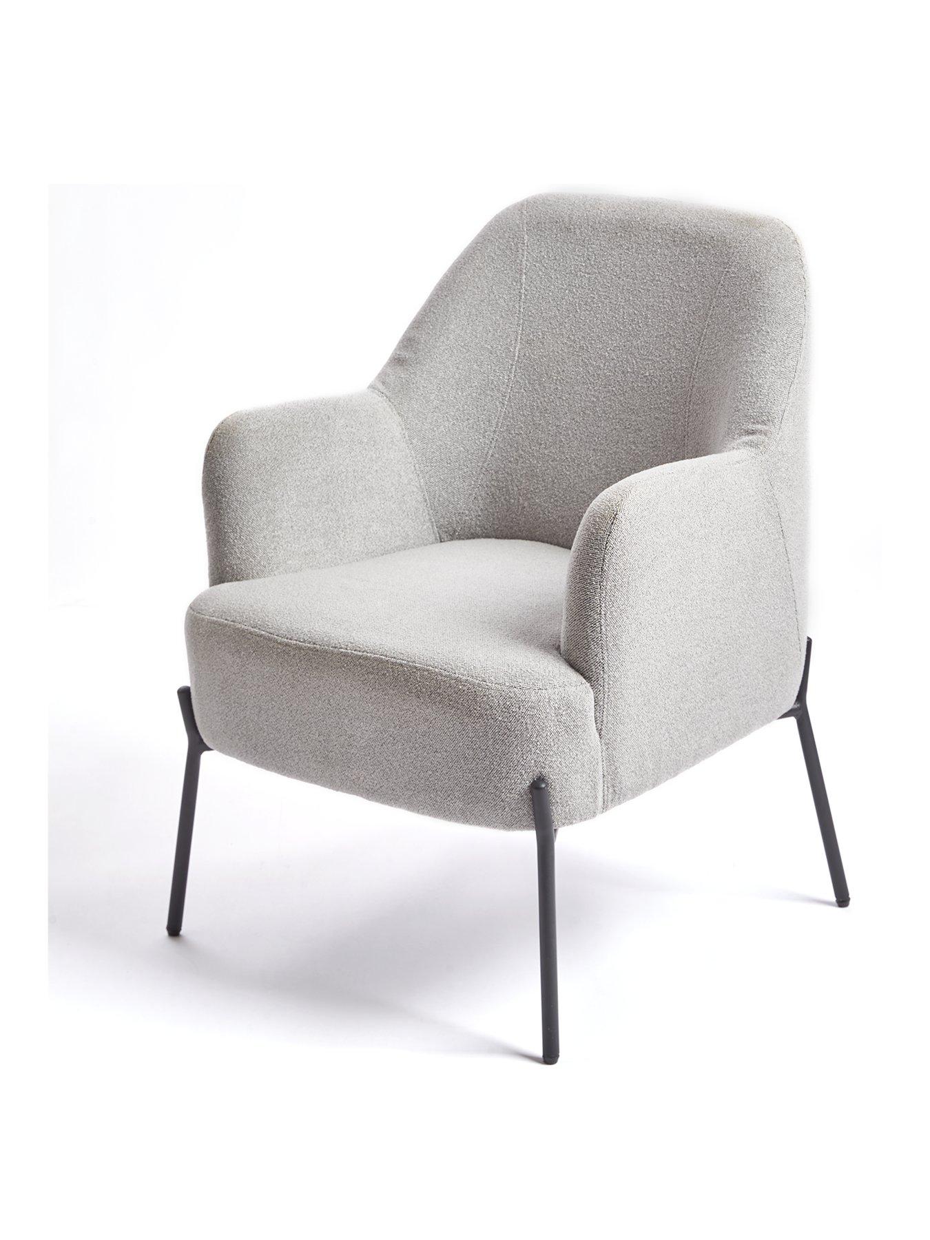 Jenna wood sales accent chair