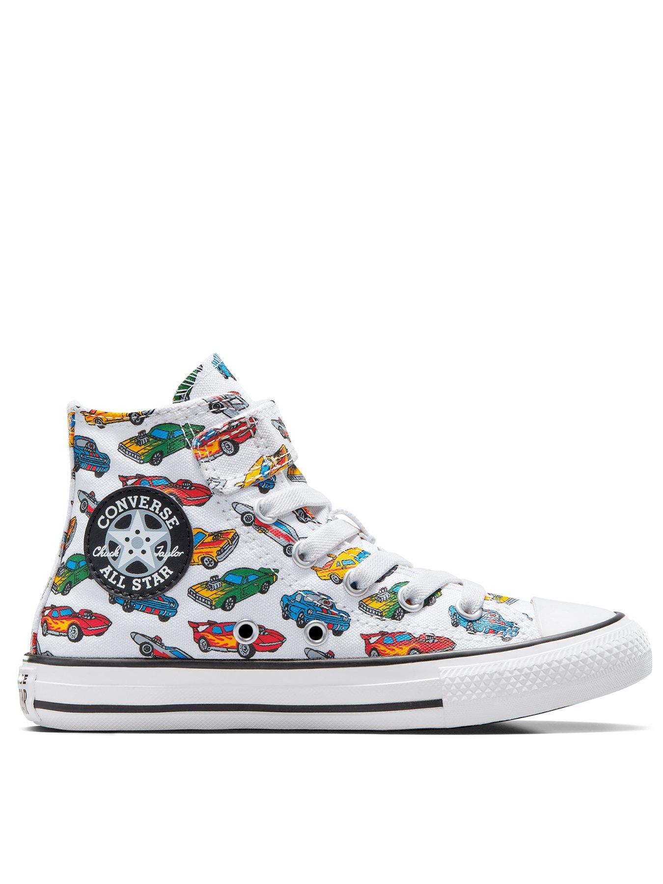 Kids high deals top converse