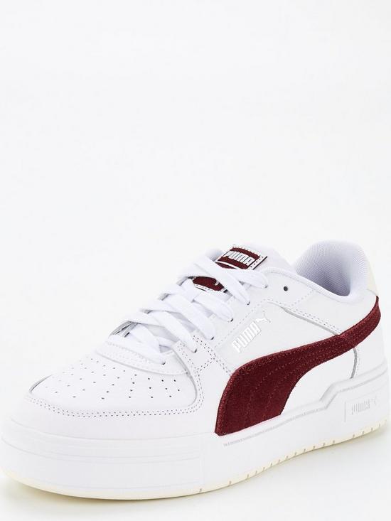 stillFront image of puma-ca-pro-suede-trainers-white