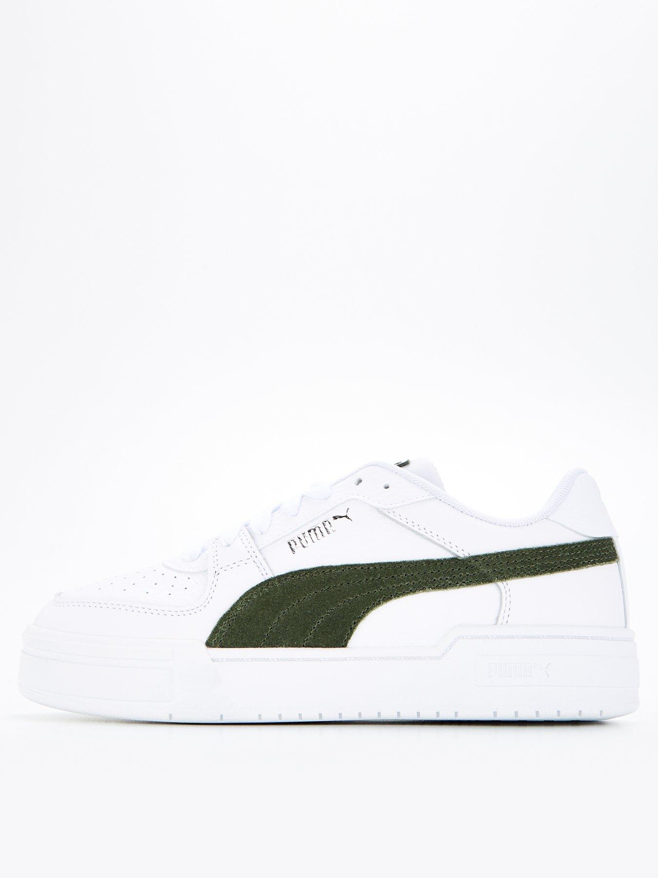 Men s Ca Pro Suede Trainers White Green