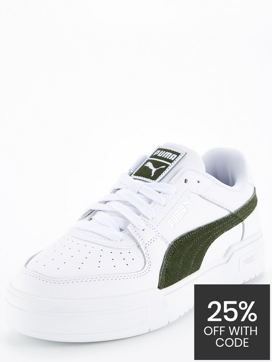 stillFront image of puma-mensnbspca-pro-suede-trainers-whitegreen