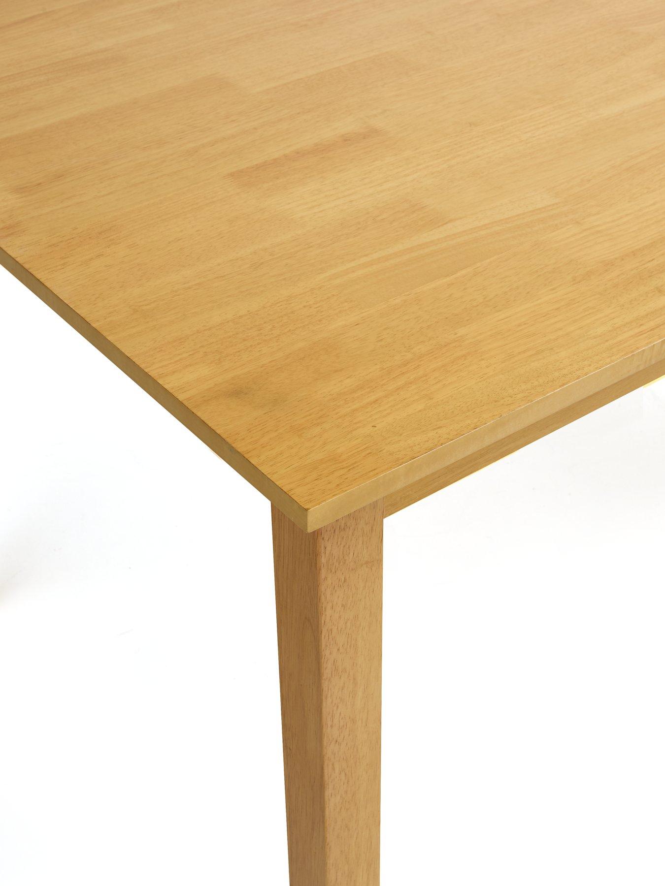 Image 4 of 6 of Very Home Primo 120 cm Dining Table + 4 Fabric Chairs - Wood/Grey
