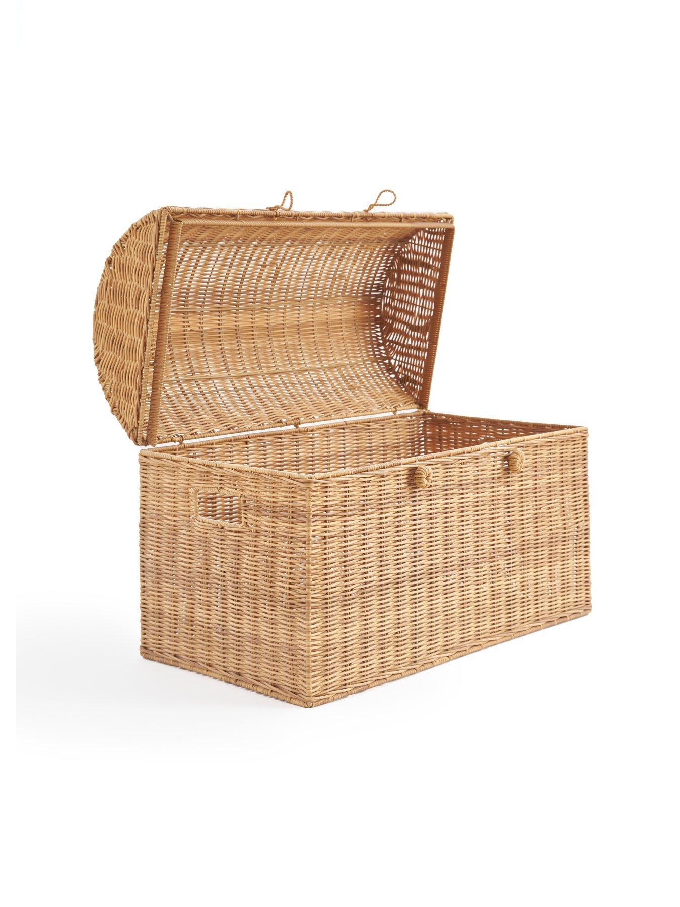 Image 4 of 6 of Very Home Medium Poly Rattan Storage Chest
