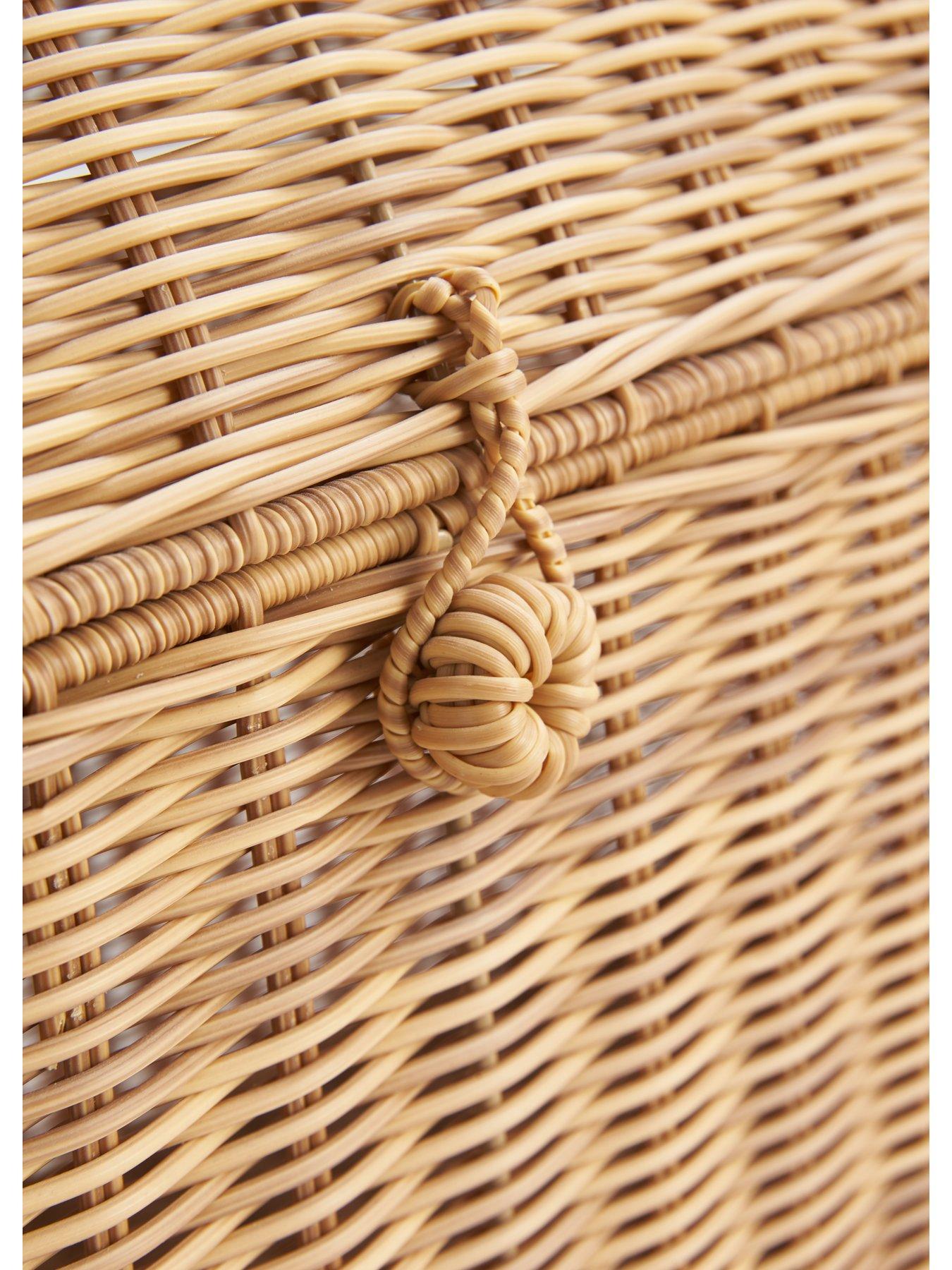 Image 5 of 6 of Very Home Medium Poly Rattan Storage Chest